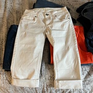 Vintage Jacob Connexion low rise capri jeans
